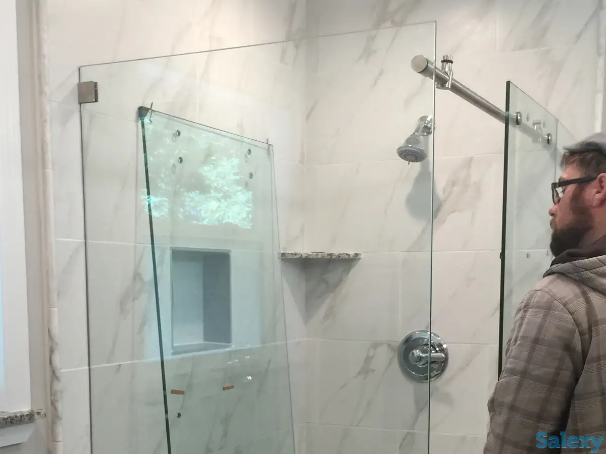 Душевые кабины стеклянные. Изготовление и установка, фотография 6