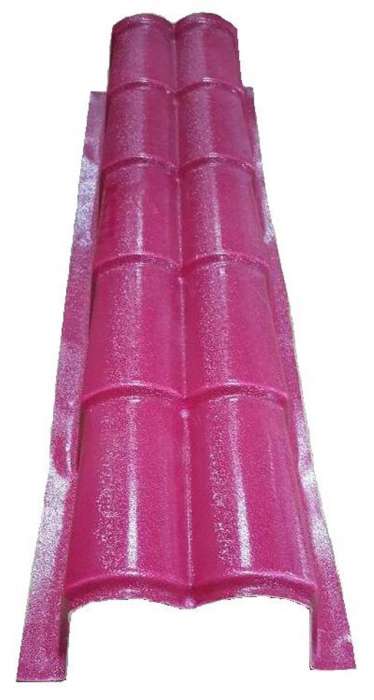 Пластмассовая черепица из ПВХ, фотография 4