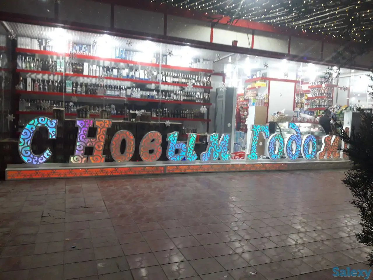 Новогодний декор из пенопласта, фотография 1