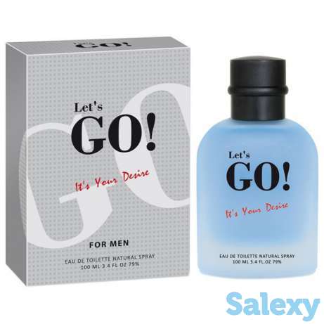 Мужская туалетная вода Let's Go. На 50% выгоднее!, фотография 1