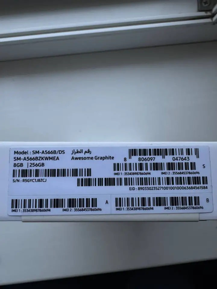 Samsung Galaxy A56 8/128GB (Новый, запечатанный, пломбы), фотография 3