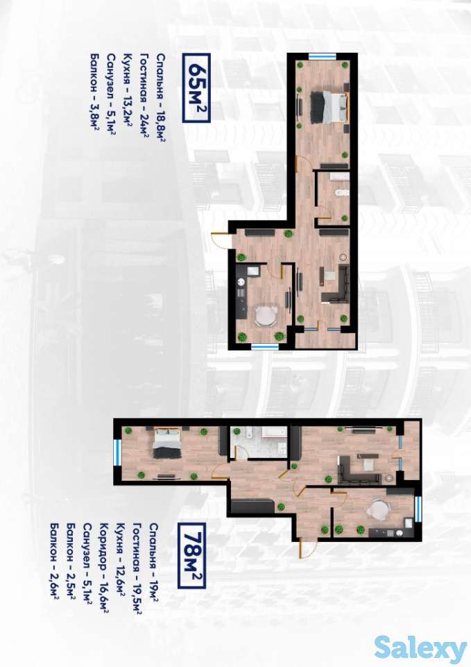 Новостройки Оби Хает 3 Этапная оплата, Яшнобадский район, фотография 4