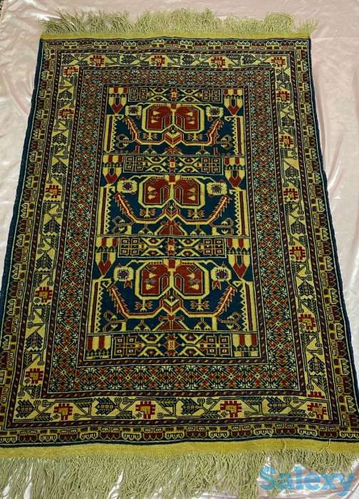 Афганский шерстяной ковер. 100% шерсть. Ручная работа, фотография 2