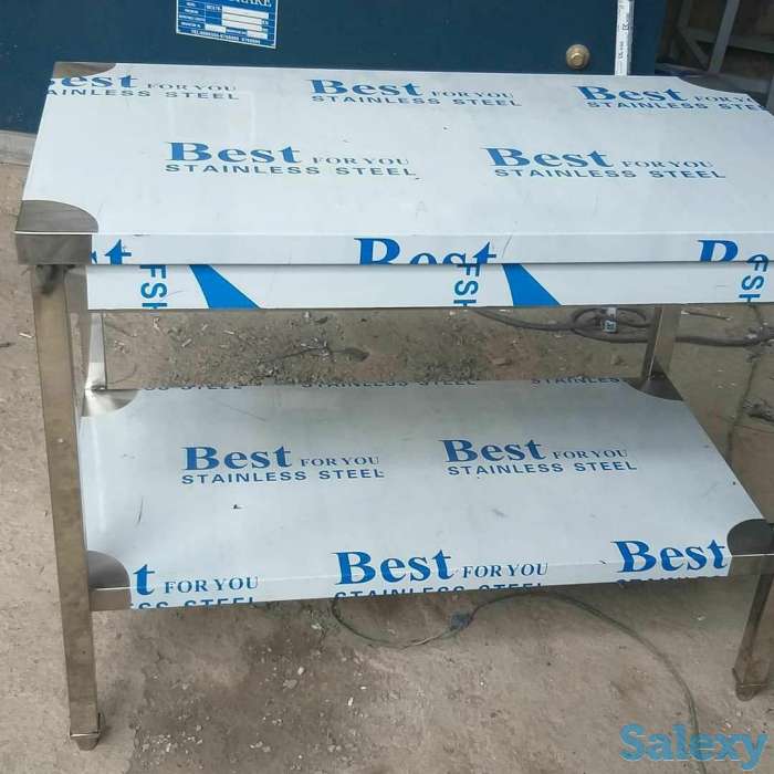 Производим шкафы, столы, стеллажи, и изделия для кухни  из нержавеющей стали, фотография 1