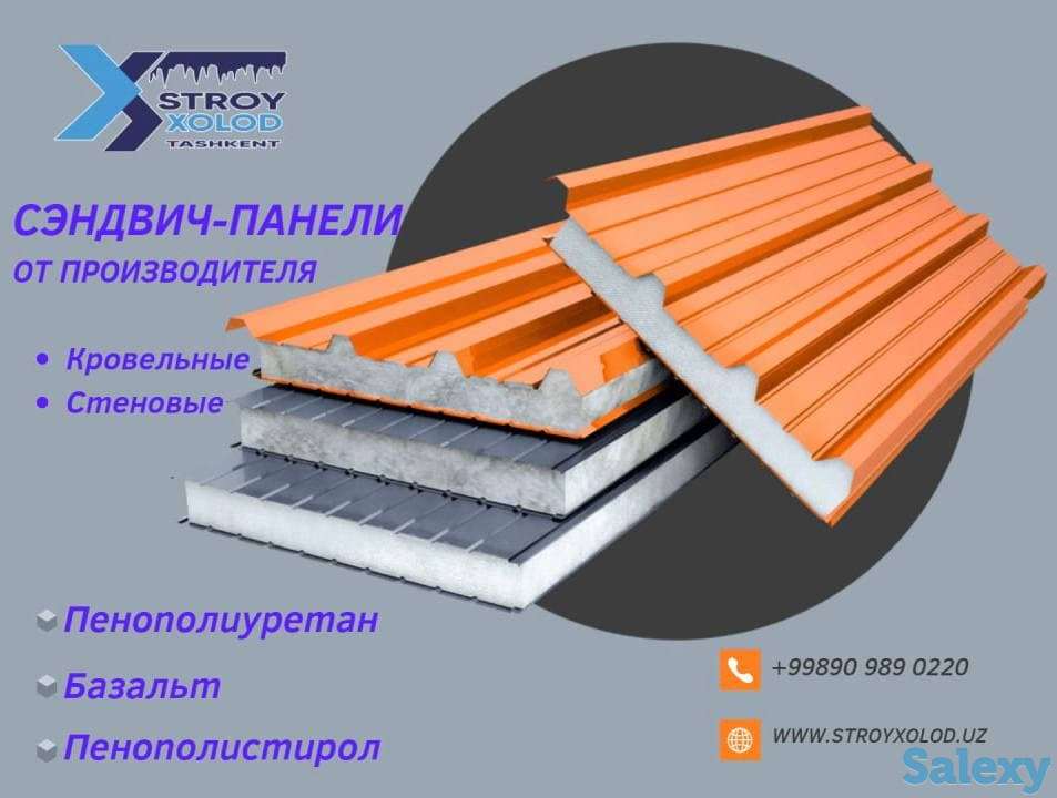 Сэндвич панели от производителя, фотография 1