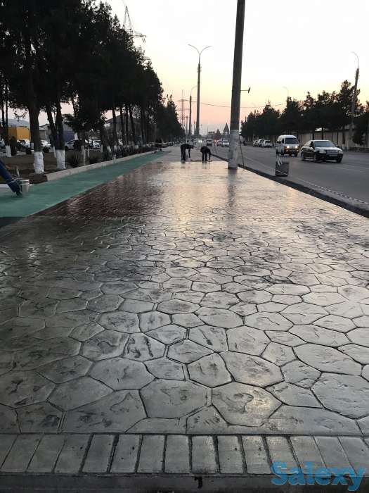 Декоративный Печатный бетон Toping, фотография 3