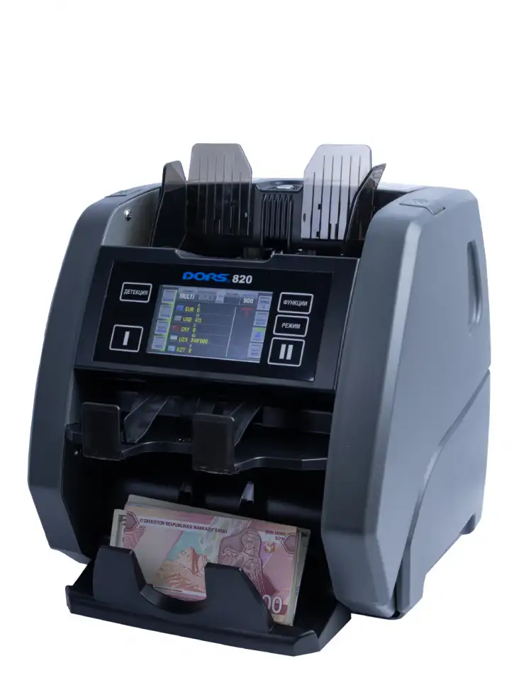 Ультрасовременный 2-карманный счетчик-сортировщик банктнот   DORS 820, фотография 7