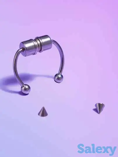 Пирсинг обманка на магните, фотография 4