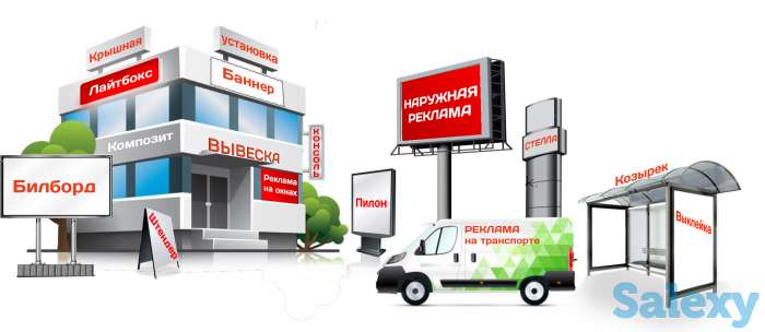 Наружные и внутренняя реклама, дизайнерские услуги..., фотография 2