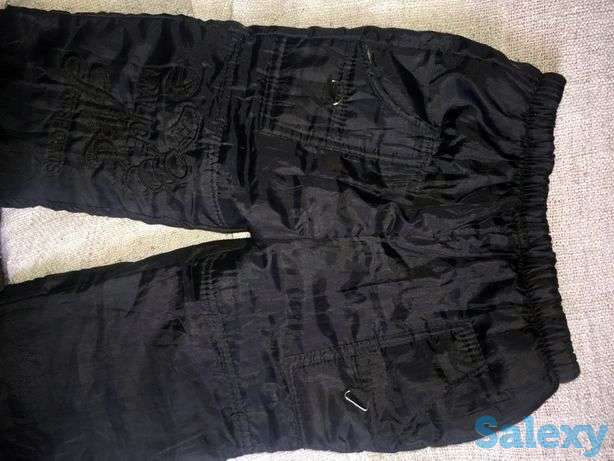 Детские теплые зимние брюки штанишки 6-8 лет, фотография 1