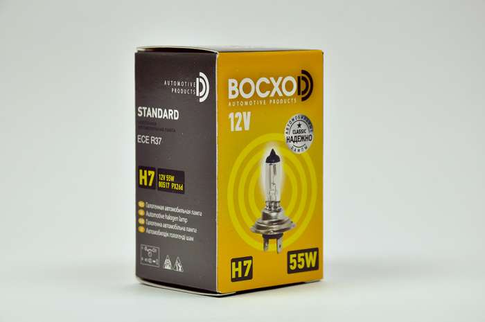 Лампа автомобильная головной свет Н4 STANDARD 60/55W, фотография 4