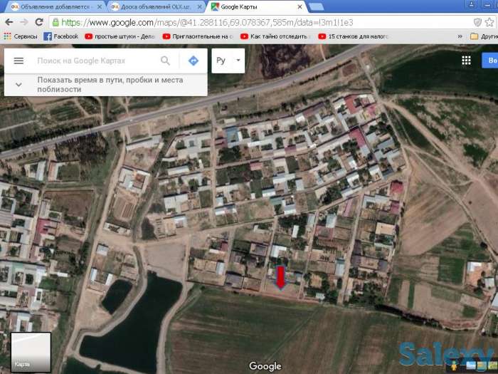 продаются земельной участок в назарбек.14 сот. газ.свет.вода.дорого. 200 метр от санаторий назарбек. 33000 у.е, фотография 3