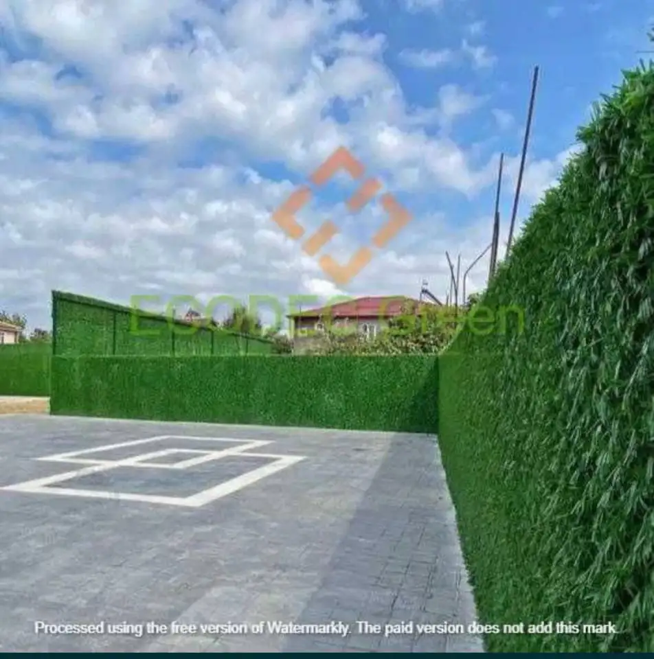 ECODEC GREEN Suniy yashil dekorativ devor Зелёный забор, фотография 6