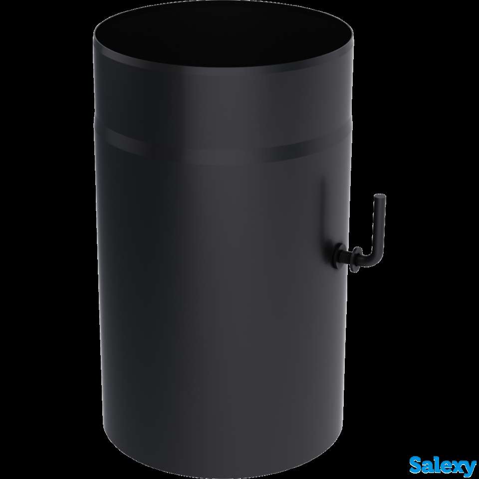 Шибер 2 мм сталь - Ø130, 150, 180, 200 в Ташкенте, Узбекистан, заслонка, поворот, отвод, колено, труба, шибер, фотография 1