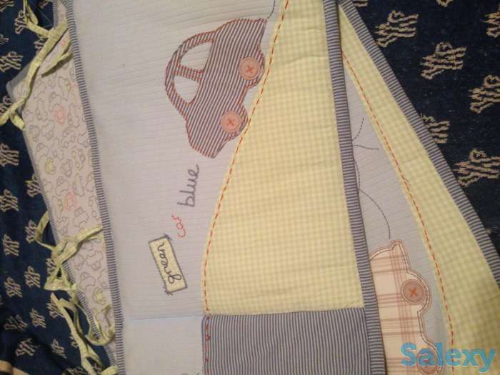 Защитный бордюр для детской кроватки, фотография 1