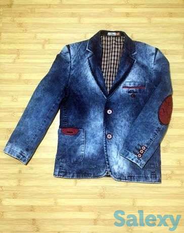Стильный пиджак на 7-8 лет, фотография 1