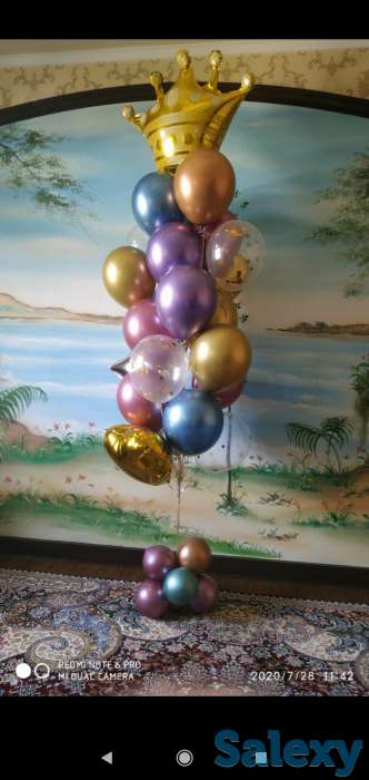 Оформление шарами любых мероприятий / Гелиевые шары, фотография 1