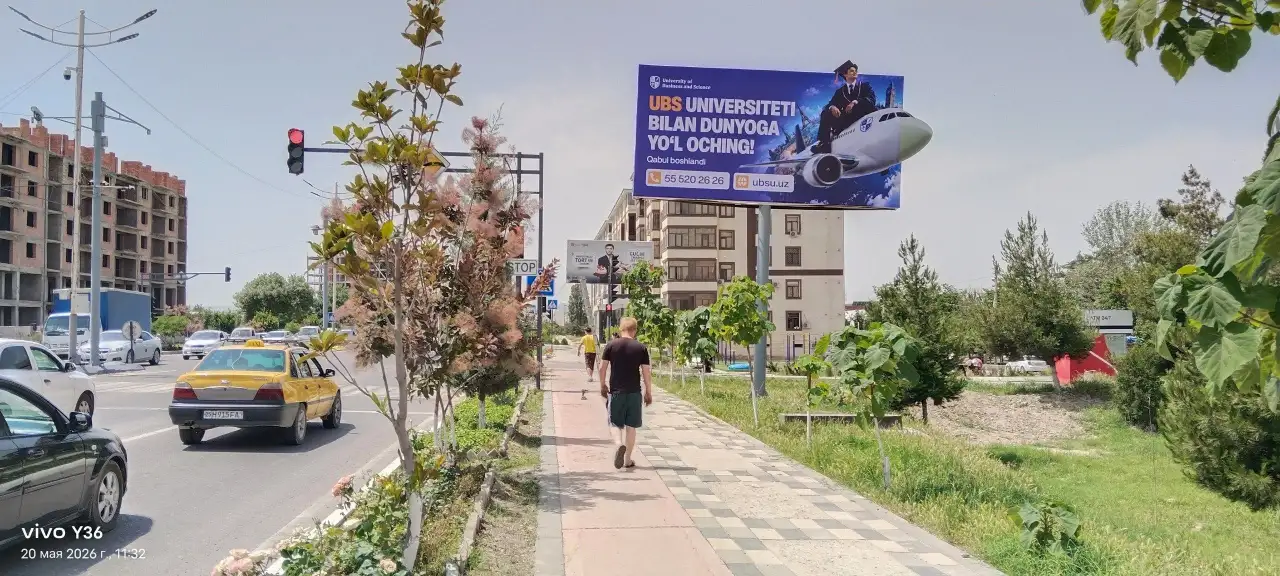 Bilbordlarda reklama, bilbord reklama, tashqi reklama, reklama joylash, фотография 1