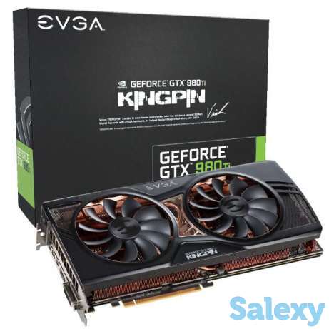 Evga GTX 980 Ti 6GB KINGPiN (box) new (обмен), фотография 1