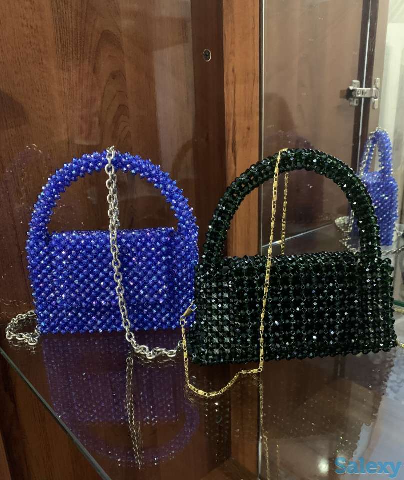 Сумки из хрустальных бусин, фотография 8