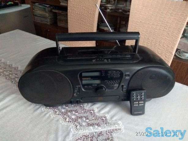 Магнитола Daewoo. С пультом дистанционного управления , родной, фотография 1