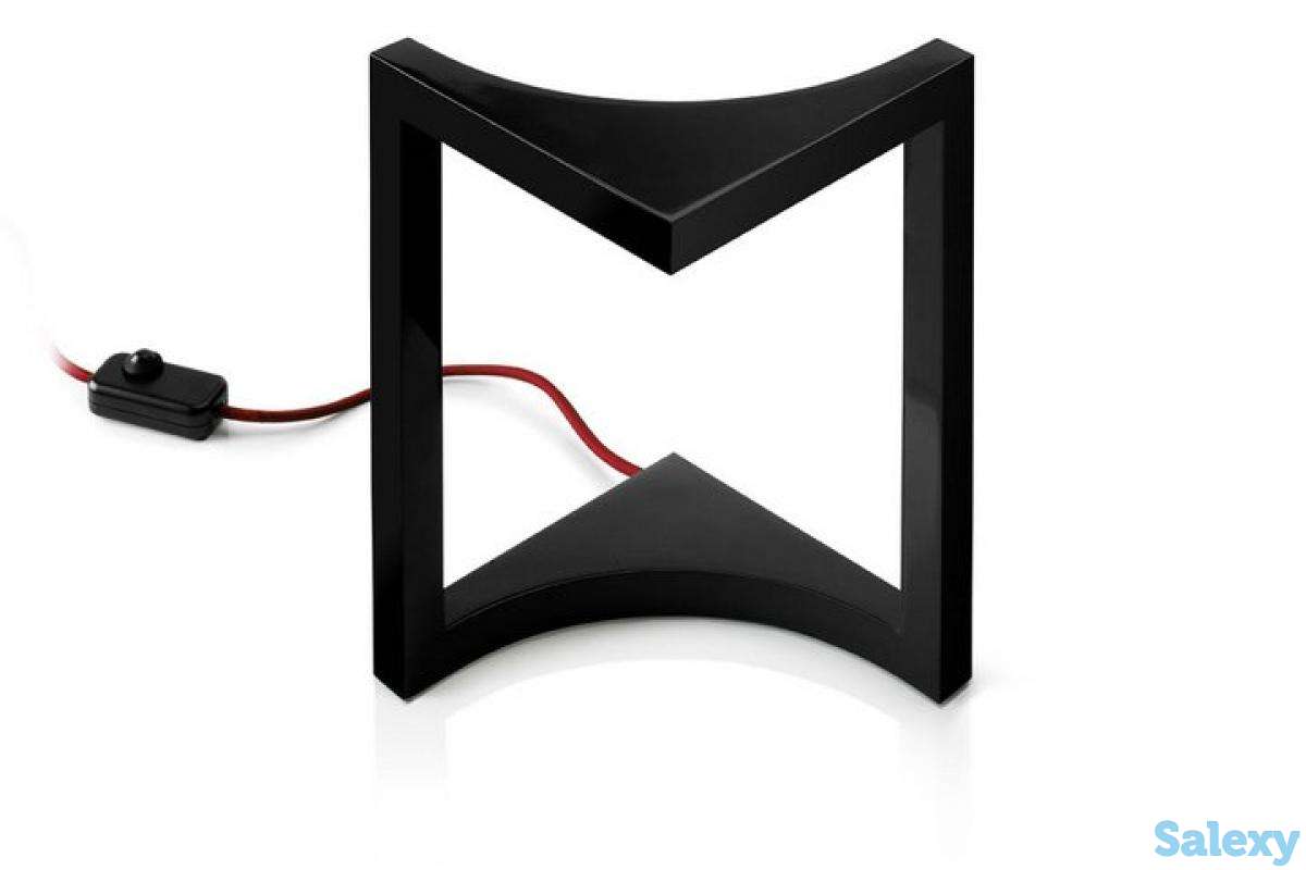 Настольная лампа черного цветаLED с4 в Ташкенте, Узбекистан светильник бра люстра торшер ideasvet svetiln, фотография 4