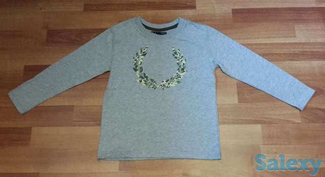 Fred Perry, футболка с длинным рукавом для мальчиков, фотография 1