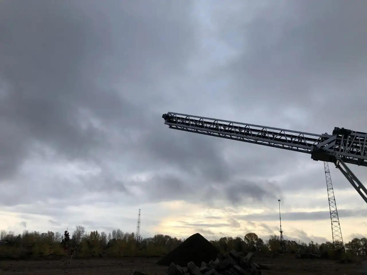 Радиальный конвейер Автоматический Телескопический PTRC1000, 1000 тчас, PolygonMach Турция, фотография 6