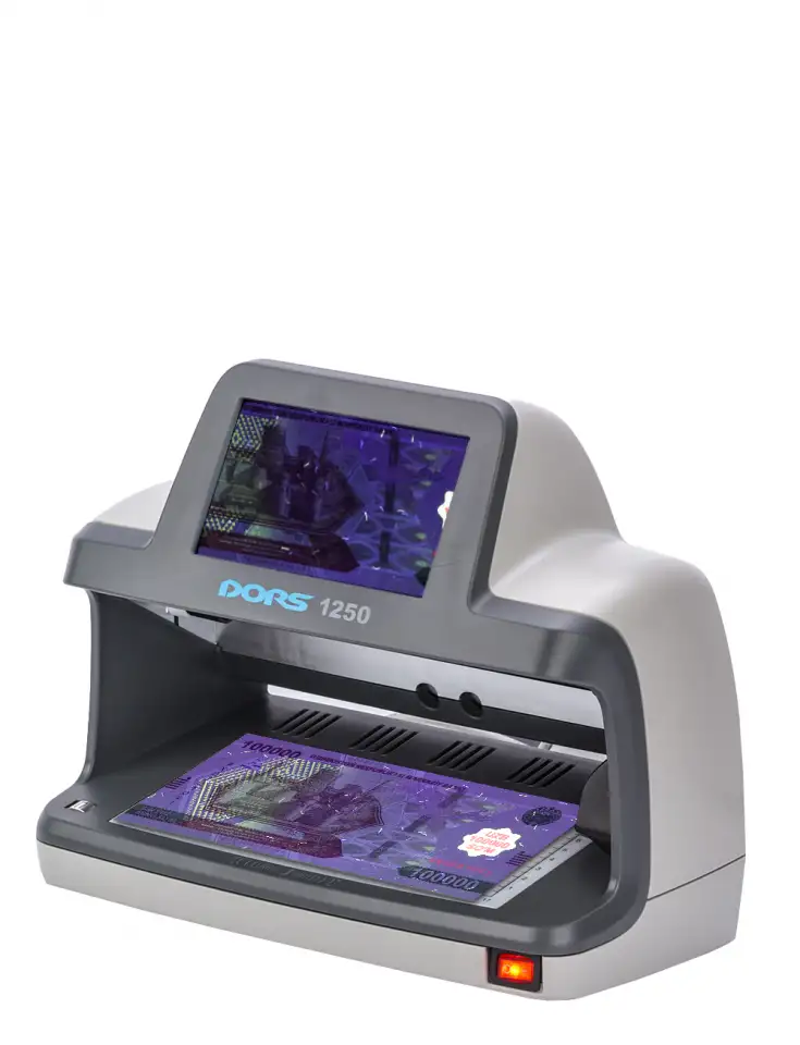 Универсальный просмотровый детектор банкнот DORS 1250 Professional, фотография 4