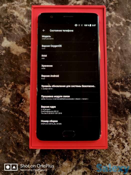 Продаётся OnePlus 3T (6/64) в отличном состоянии, фотография 3