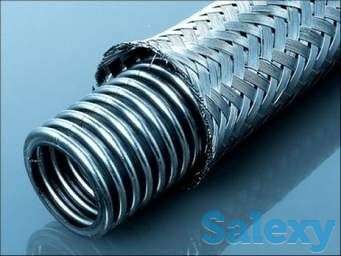 Металлорукав высокого давления и температуры, гофра шланг, рукава. РВД, фотография 1
