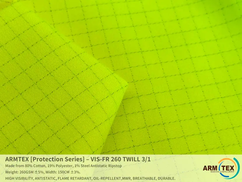 ARMTEX Protection Series  VIS-FR 260 Саржа 31, фотография 3