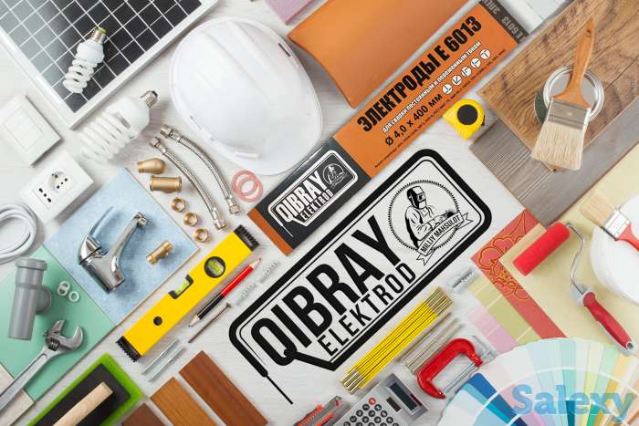 Электроды сварочные E6013 д. 2,5 мм 1 кг (Qibray Elektrod), фотография 2