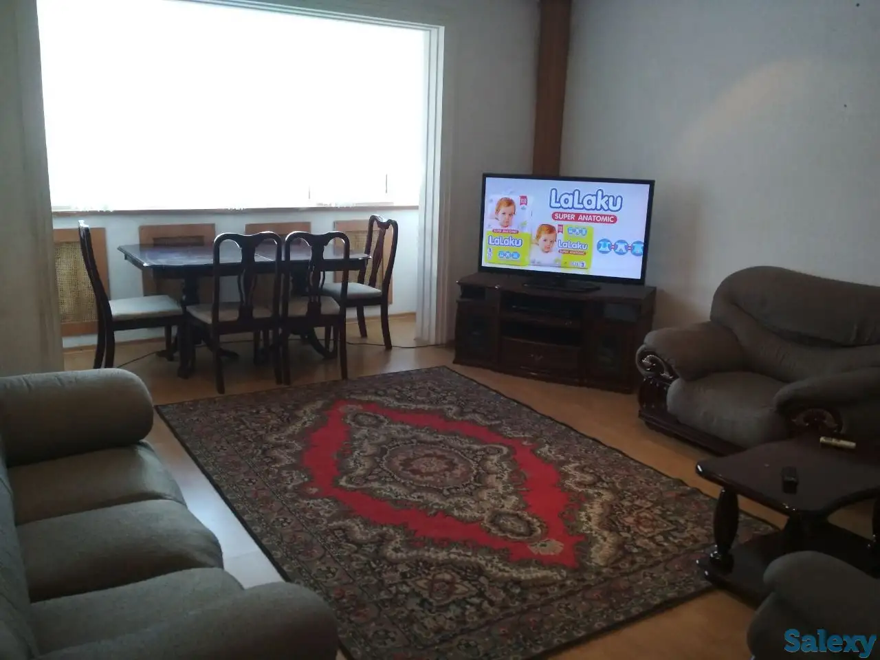 м.Ойбек,Энжел,4-комнатная,90 м²,хор.сост,обстановка, фотография 2