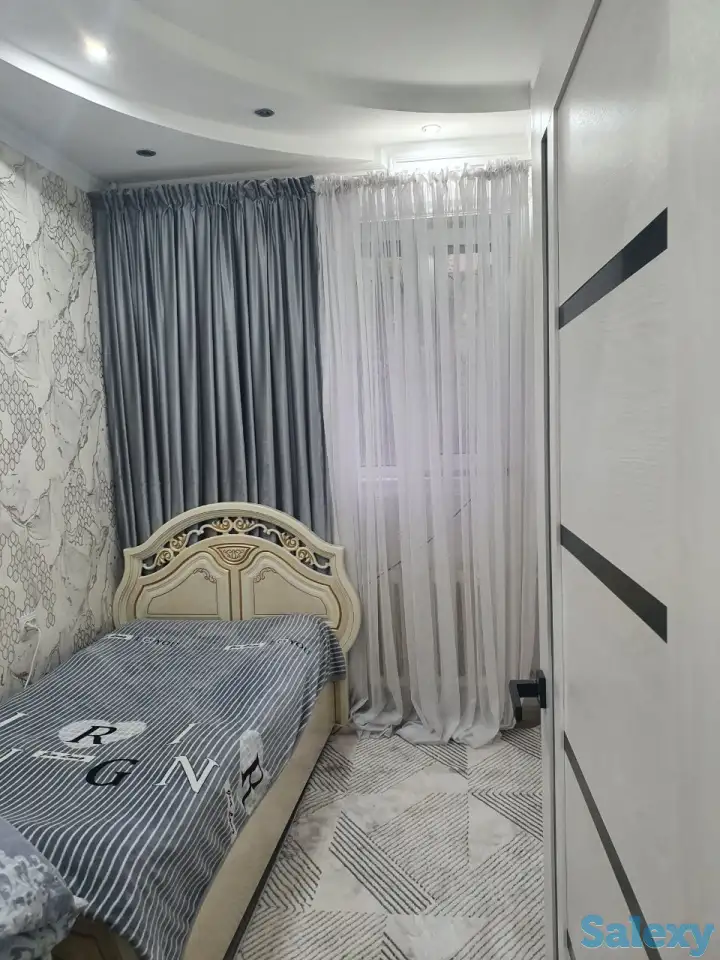 Бобура Центр СВОЯ 3 / 2 / 9 ОТДЕЛЬНЫЙ ВХОД с новым ремонтом и мебелью Яккасарайский район Большой зал 5×5, фотография 7