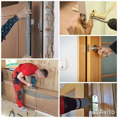 Установка межкомнатных, входных дверей! Врезка замков., фотография 3