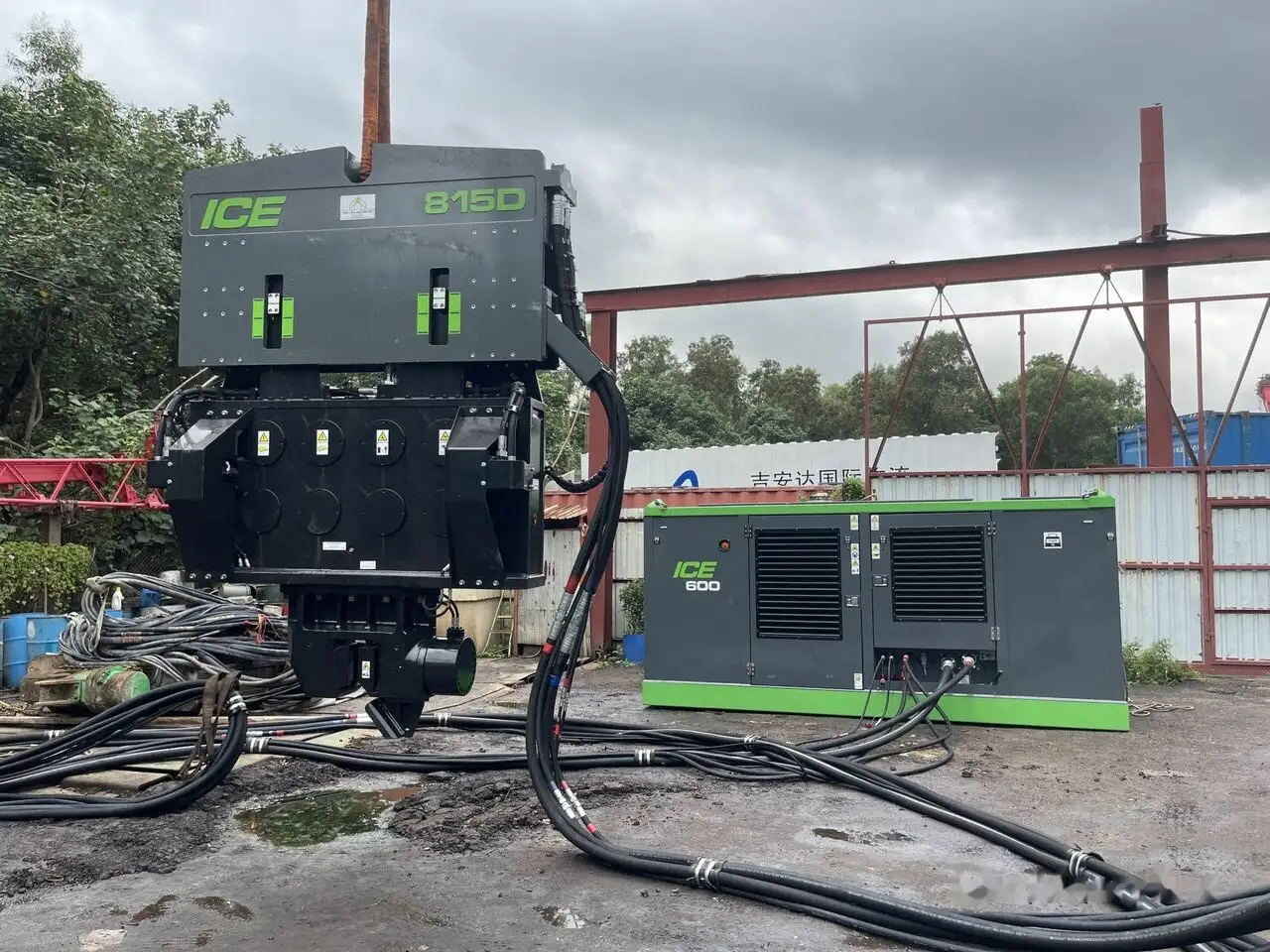 Аренда бу вибропогружателя ICE 815D, фотография 2