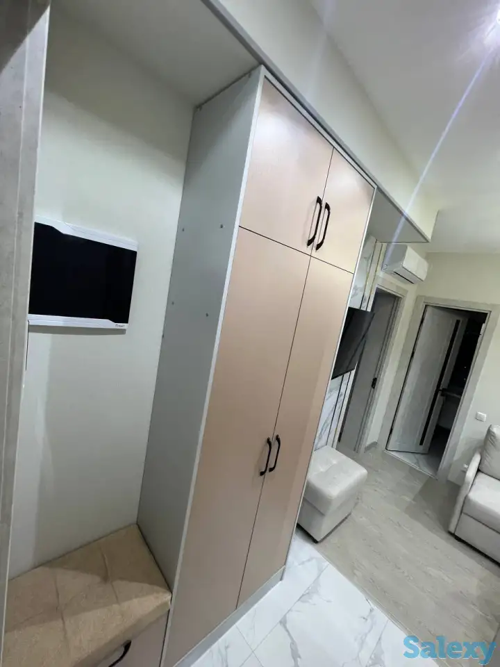 Новостройка,Ц-2,Алайский,2-комнатная-студия,8/8,30 м²,евроремонт, фотография 6