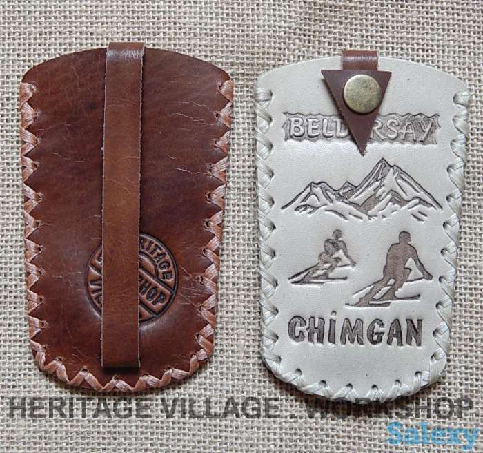 Кожаные футляры для ключей., фотография 3