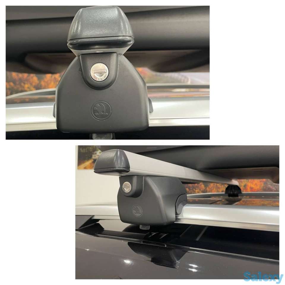 Оригинальный Багажник на рейлинги Skoda Kodiaq, фотография 1