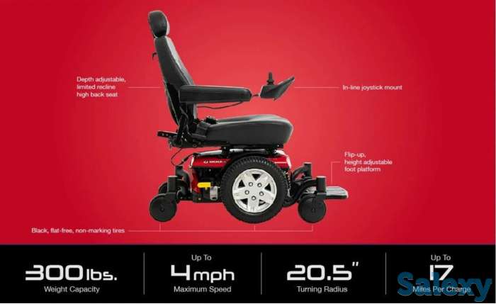 Электрическая инвалидная коляска  - производство США, фотография 2