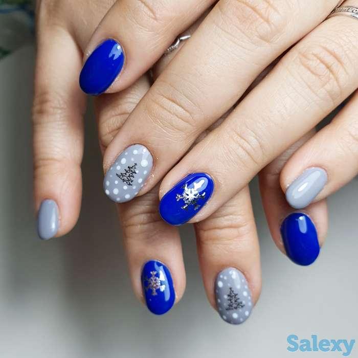 Маникюр,  наращивание, фотография 1