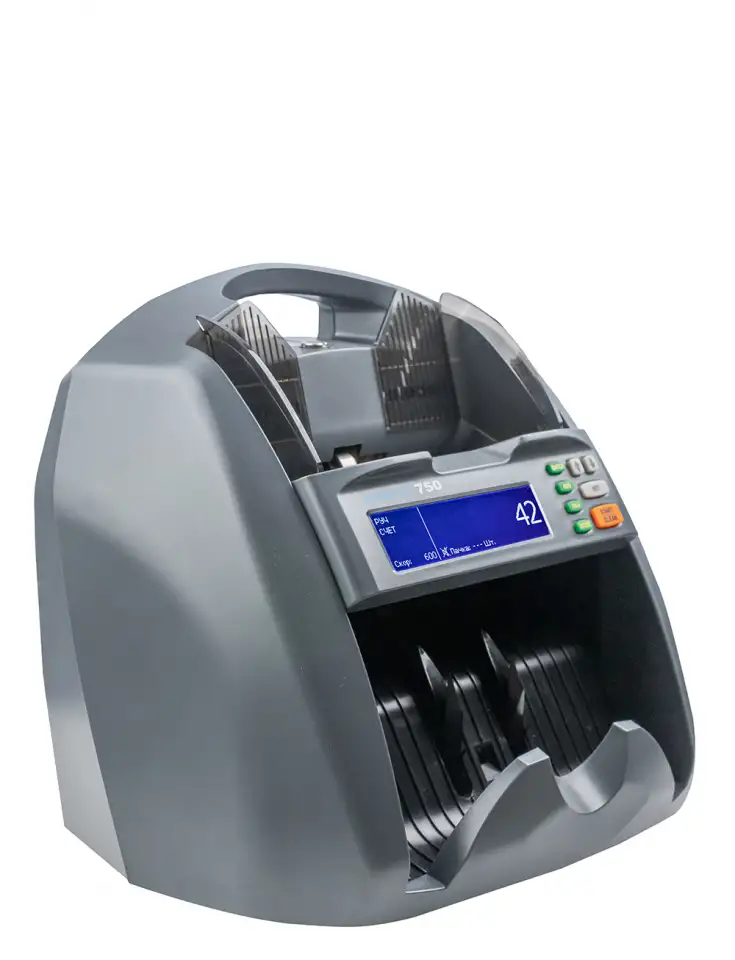 Счетчик банктнот с определением номинала и подлинности банкнот DORS 750, фотография 4