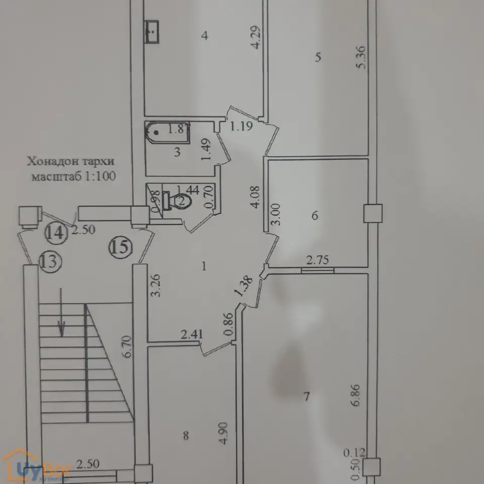Продается 4-комнатная квартира в новостройке, на 13 квартале Учтепинский район!, фотография 1