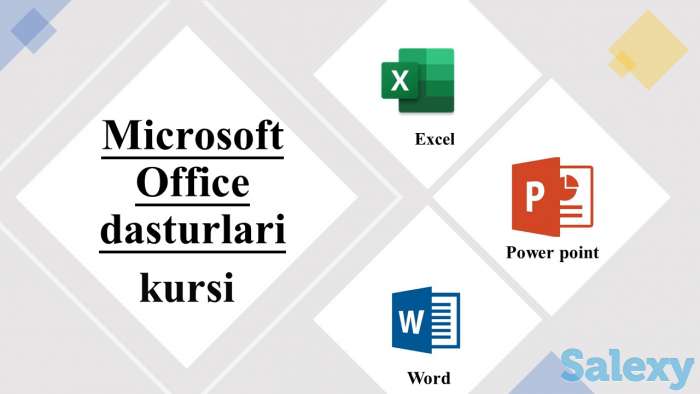 Microsoft office dasturlarini o'rganish, фотография 1