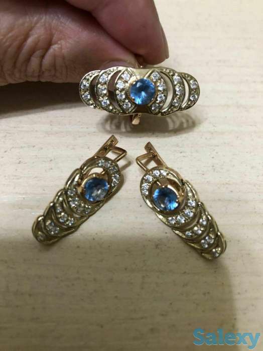 Золотое украшения.(комплект), фотография 1