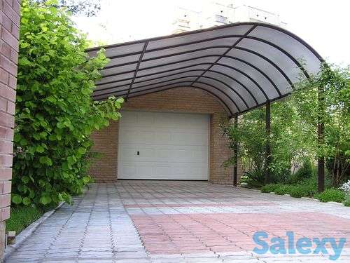 Сотовый поликарбонат для навесов, фотография 3