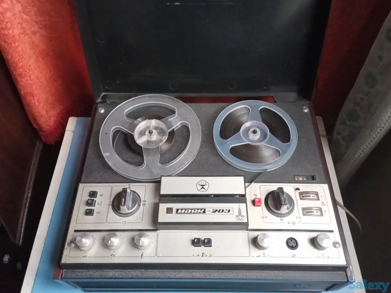 Катушечный магнитофон Маяк -203, фотография 1
