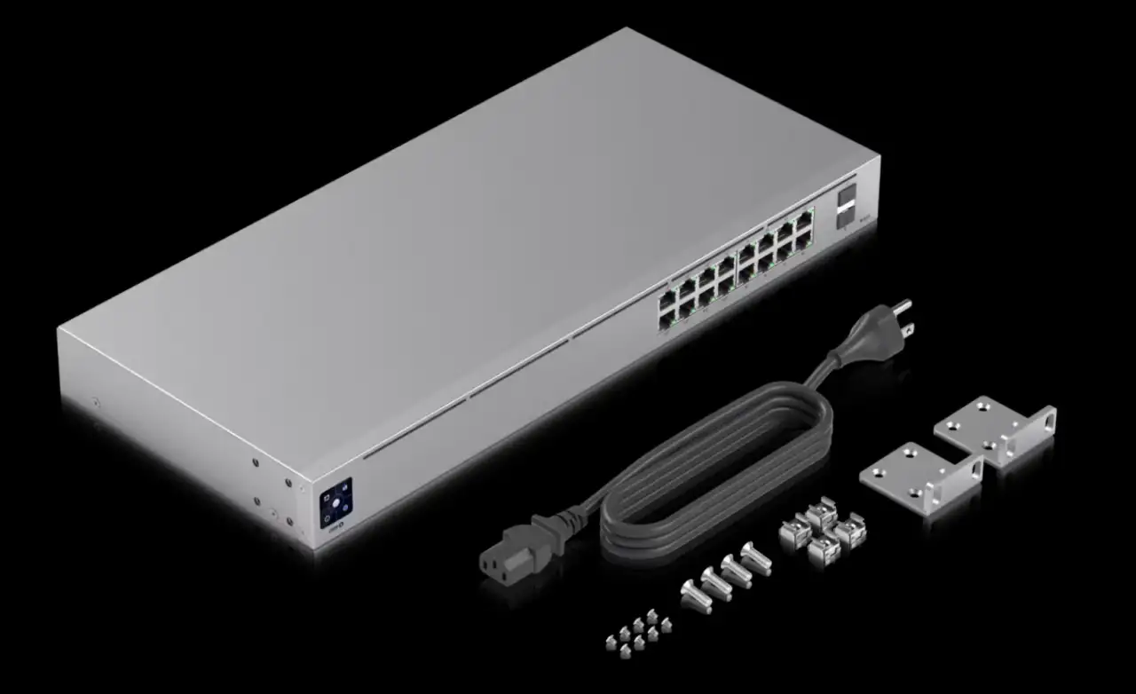 Управляемый коммутатор Ubiquiti UniFi Switch 16 PoE USW-16-POE-EU, фотография 2