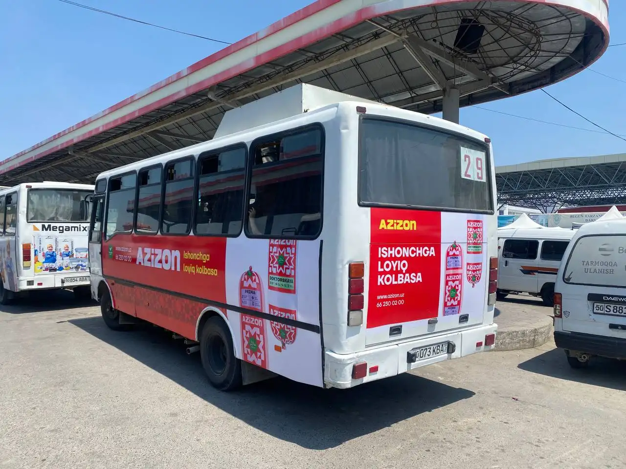 Avtobus Автобус  Реклама на автобусах, фотография 4